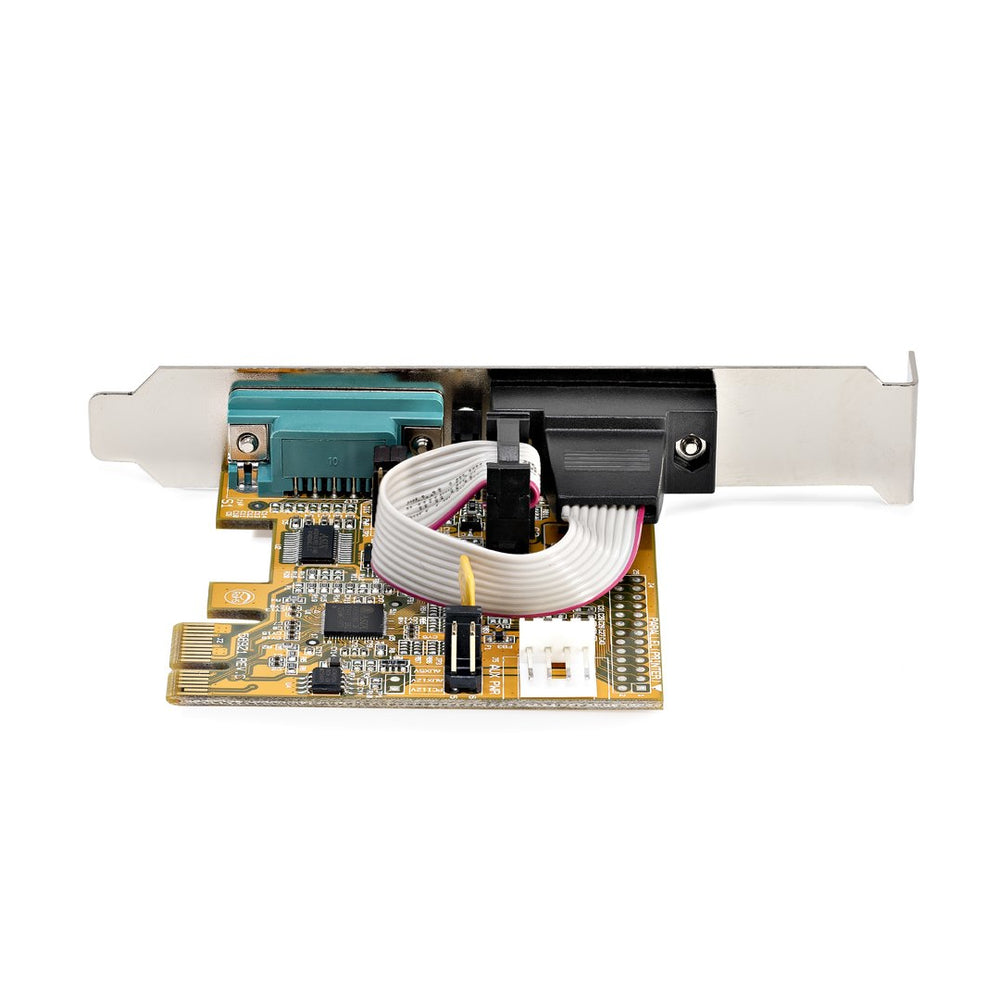 Startech.Com 21050-Pc-Serial-Lp Pcie Dual Serial Port Card 16C1050 Uart 5V/12V