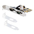 Startech.Com 21050-Pc-Serial-Lp Pcie Dual Serial Port Card 16C1050 Uart 5V/12V