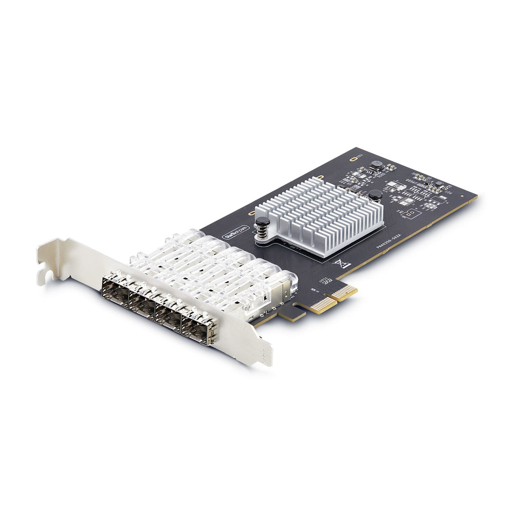 STARTECH.COM P041GI-NETWORK-CARD 4-Port Gbe Sfp Network Card Pcie 2.0 X2 Intel Image 1