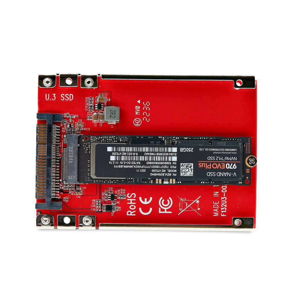Startech.Com 1M25-U3-M2-Adapter M.2 To U.3 Adapter/Converter M2 Nvme Ssd Image 1