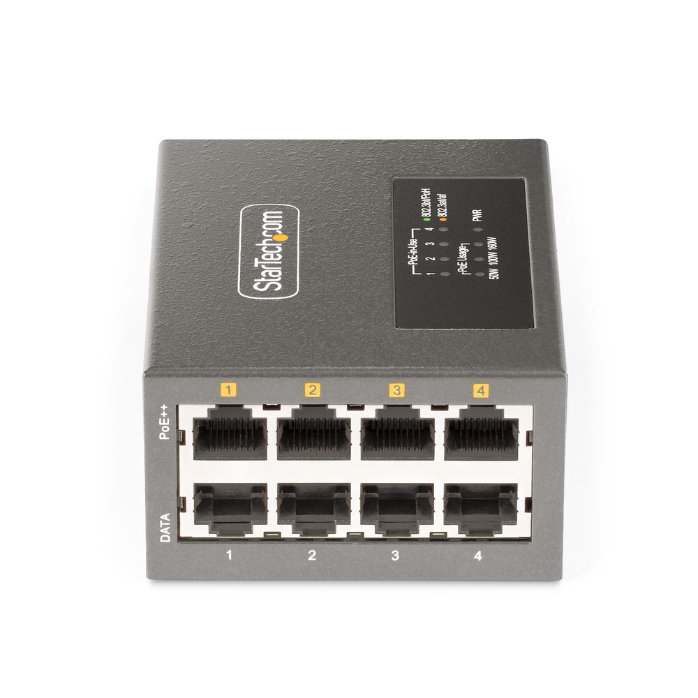 StarTech AS445C-POE-INJECTOR PoE Adapter 2.5Gbps 5-Port Ethernet