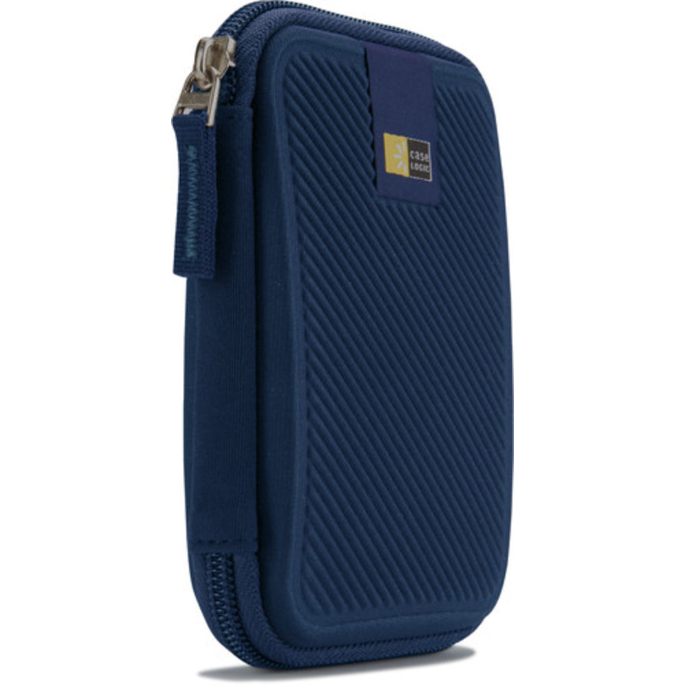 Case Logic EHDC-101 Portable Hard Drive Case Blue EVA Foam Cover Image 1