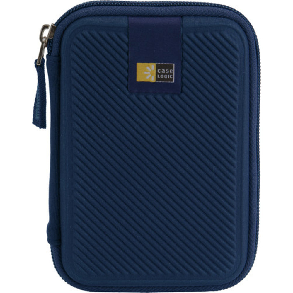 Case Logic EHDC-101 Portable Hard Drive Case Blue EVA Foam Cover
