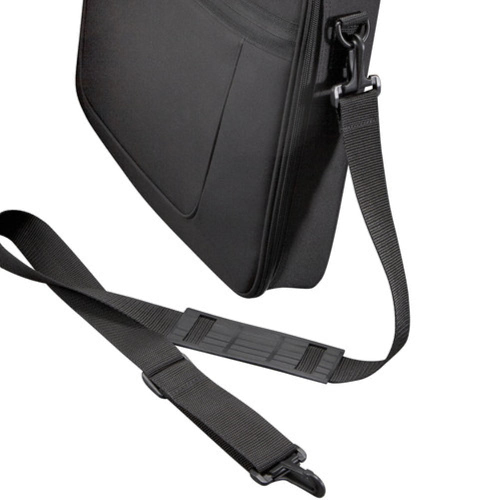 Case Logic VNCI-217 Laptop Messenger Case, Fits Up To 17.3", Black Polyester