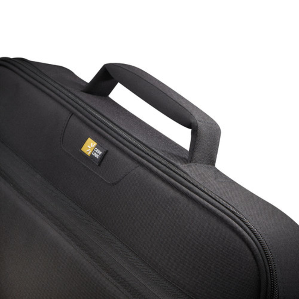 Case Logic VNCI-217 Laptop Messenger Case, Fits Up To 17.3", Black Polyester