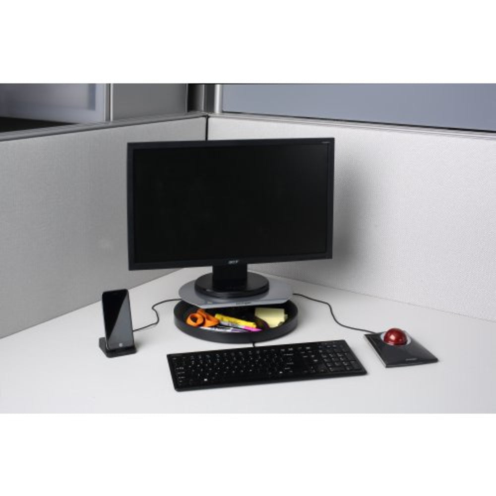 Kensington K60049USAF Ac Spin2 Monitor Stand Smartfit System Retail