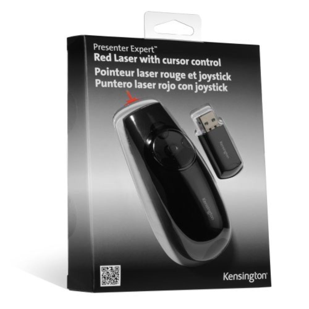 Kensington K72425AMA Kinsington Accessory Expert Wireless Presenter Red Laser