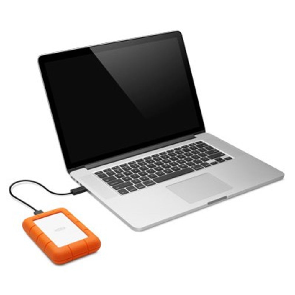 LaCie LAC9000633 Rugged Mini 4TB External Hard Drive USB3.0 Orange