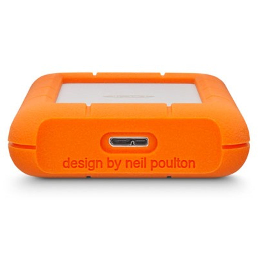 LaCie LAC9000633 Rugged Mini 4TB External Hard Drive USB3.0 Orange