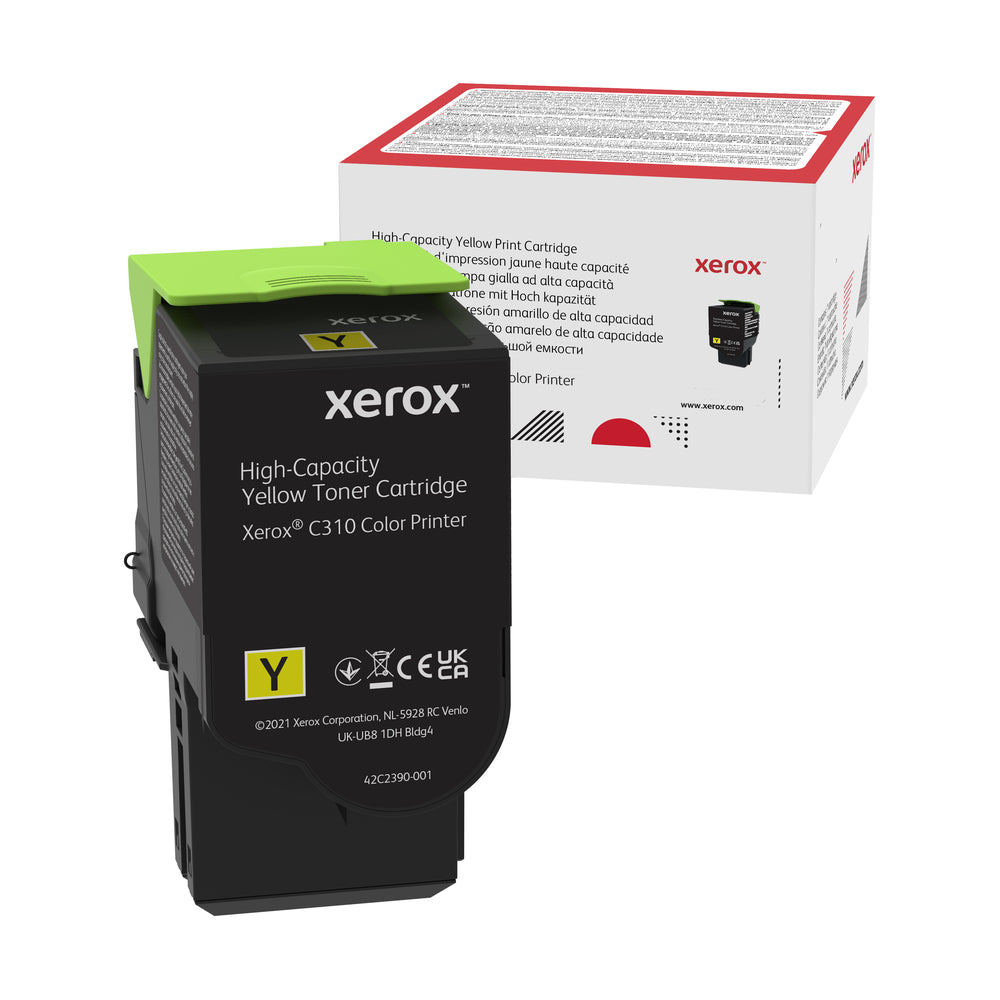 Xerox 006R04367 Genuine Yellow High Capactiy Toner Cartridge C310 Color Printer Image 1