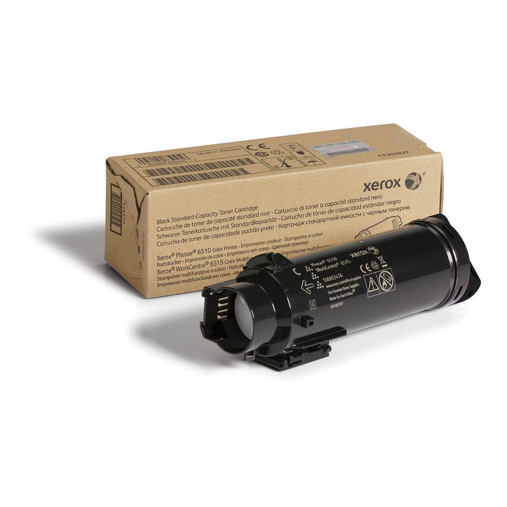Xerox 106R03476: Genuine Black Toner Cartridge for Workcentre Image 1