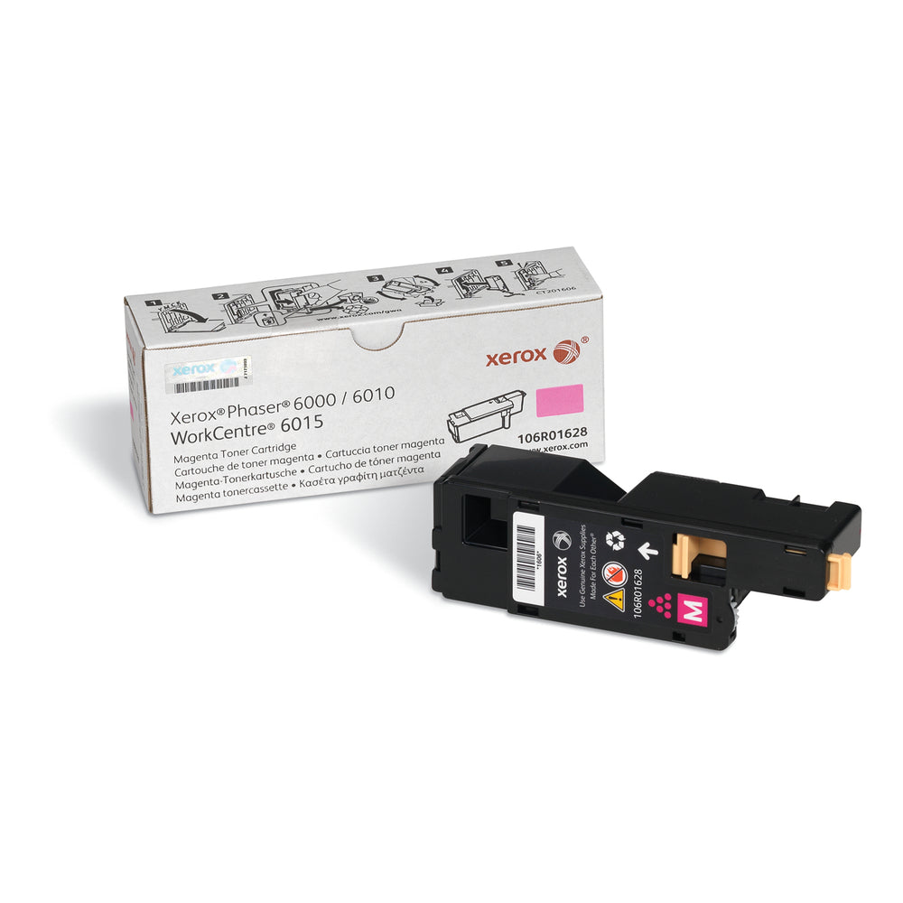 Xerox 106R01628 Magenta Toner Cartridge for Phaser 6000/6010/6015 Image 1