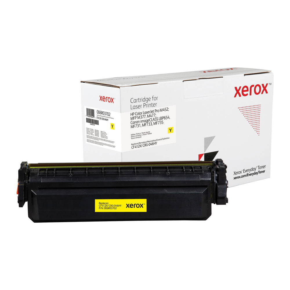 Xerox CF412X Yellow Toner Cartridge - Compatible with HP/Crg046H Image 1