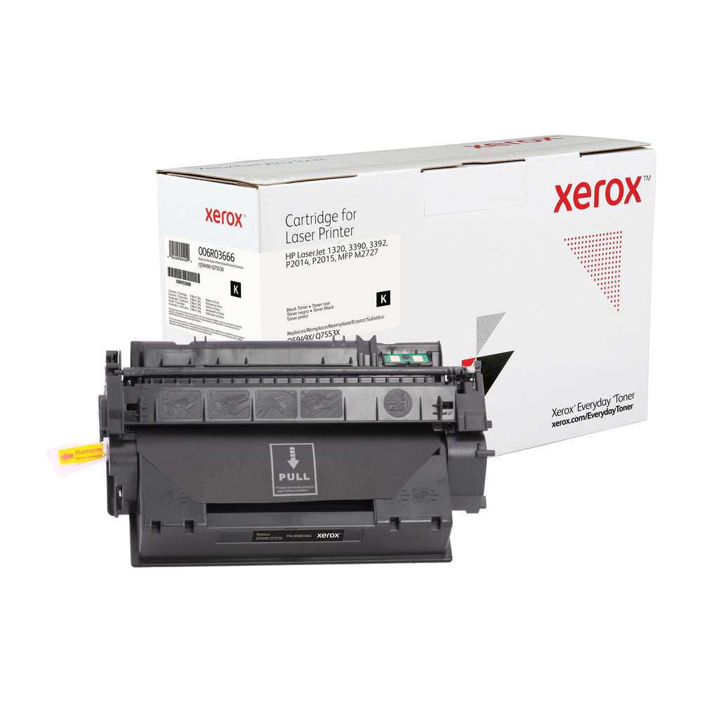 Xerox Q5949X/Q7553X Black Toner Cartridge Image 1