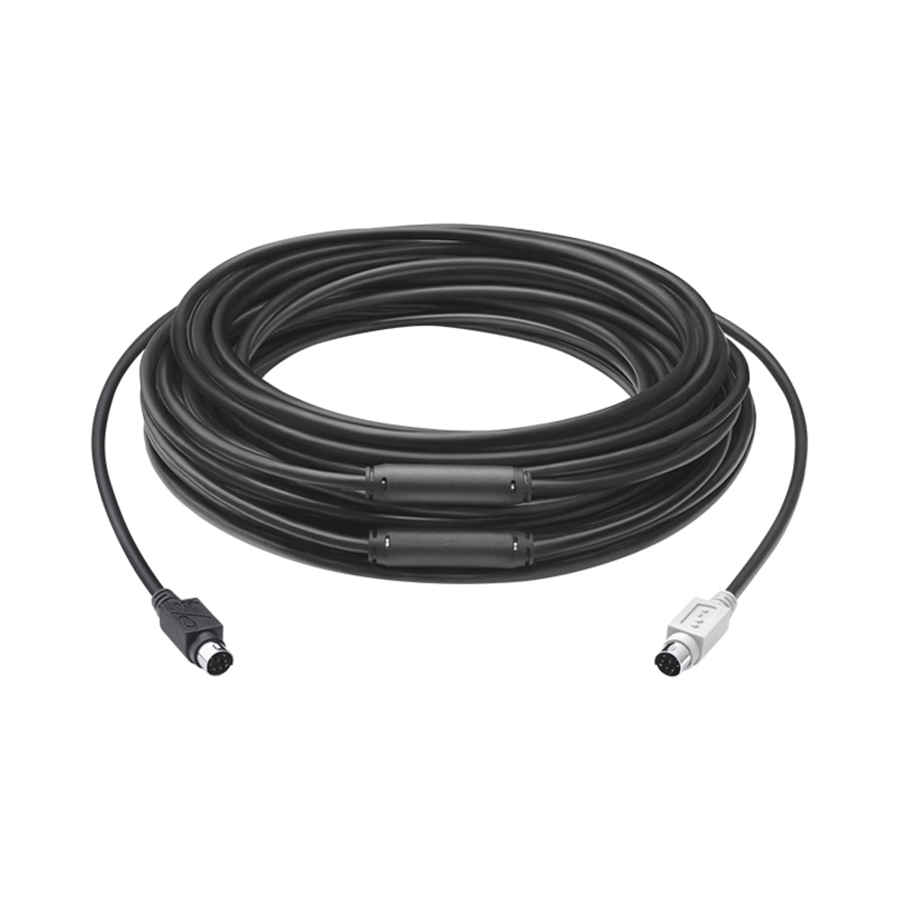 Logitech Inc. 939-001490 Group 15m Extended Cable - Conference Room Solution Image 1