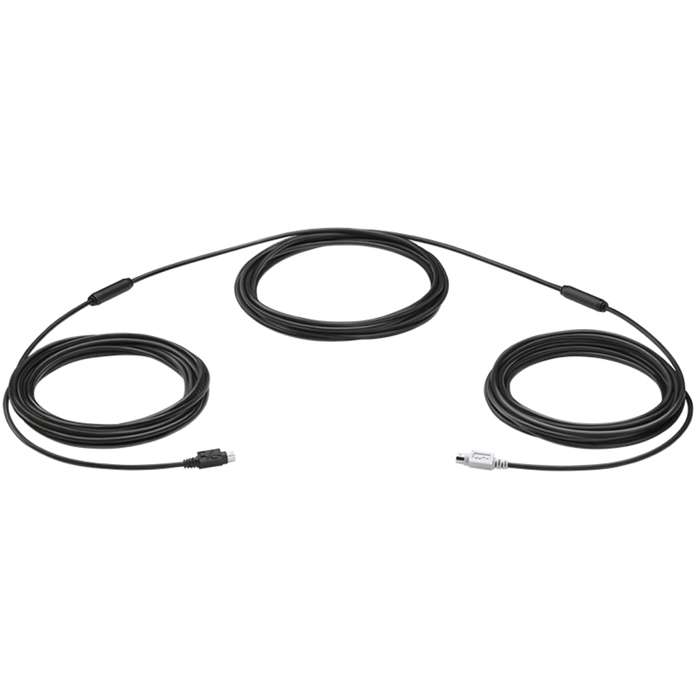 Logitech Inc. 939-001490 Group 15m Extended Cable - Conference Room Solution
