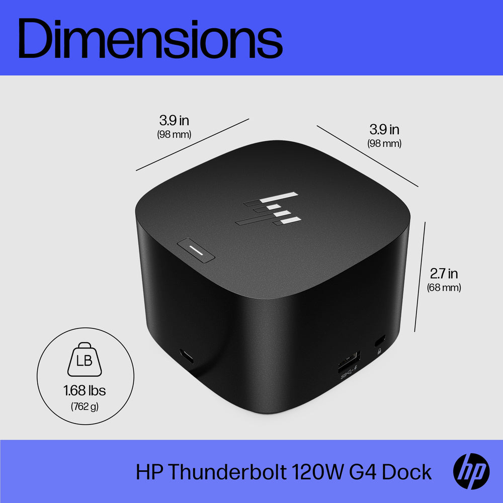 HP Inc 4J0A2AA Thunderbolt Dock G4