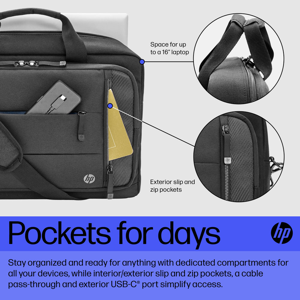 HP 6B8Y2AA Rnw Exec 16 Laptop Bag