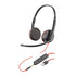 HP Poly C3225T Blackwire 3325T Wired Headset Image 1