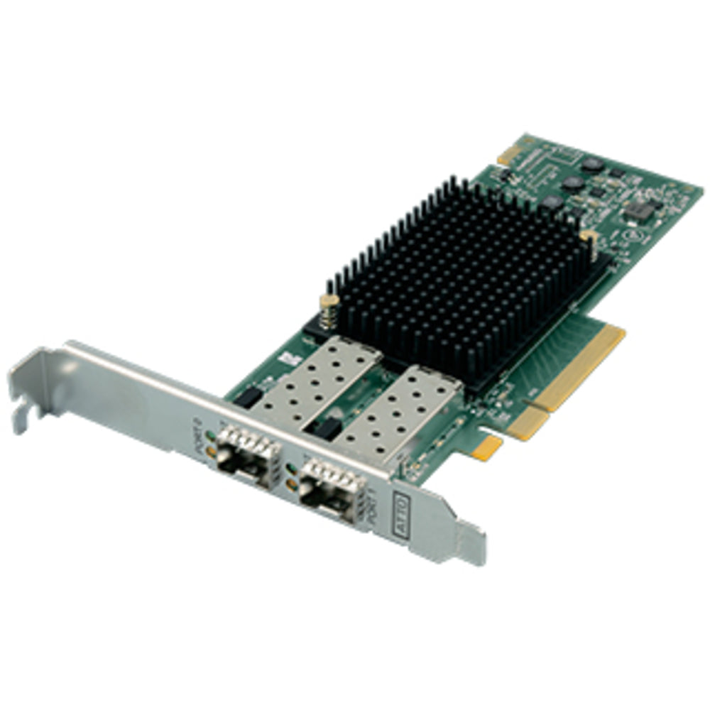 Atto Technology Ctfc-162P-000 Dual Channel X8 Pcie 3.0 To 16Gb Gen 6 Fibre Image 1