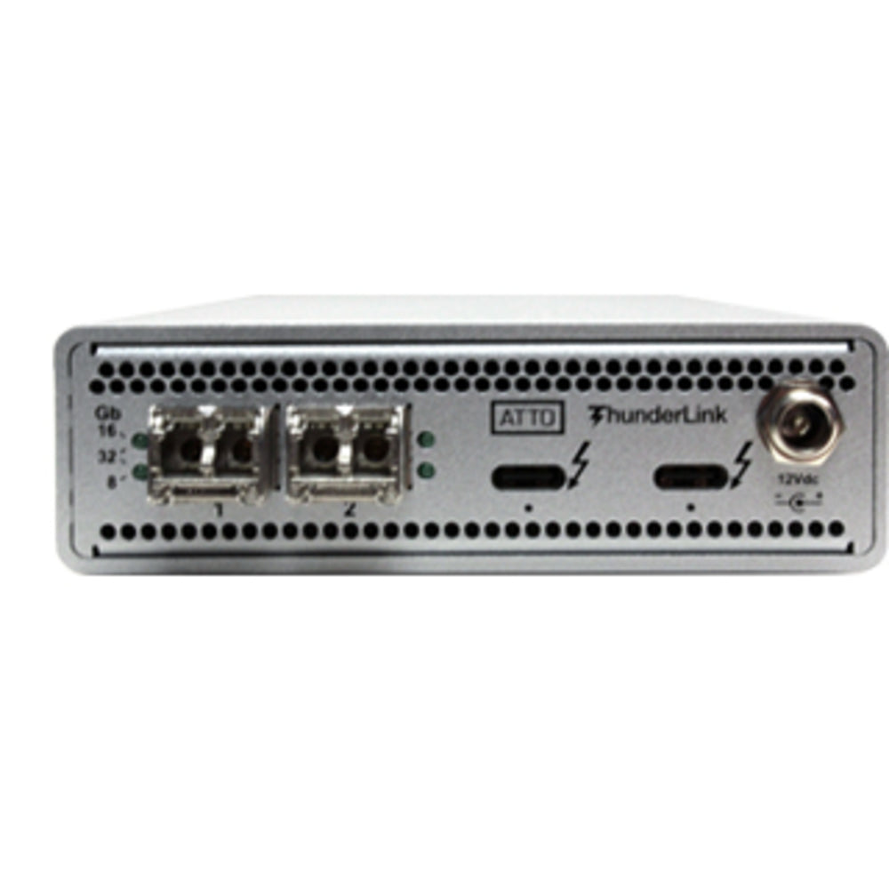Atto Technology Tlfc-3322-D00 Thunderbolt3 2X40Gbps-2X32Gbps Fc Sfp+ Interface Image 1