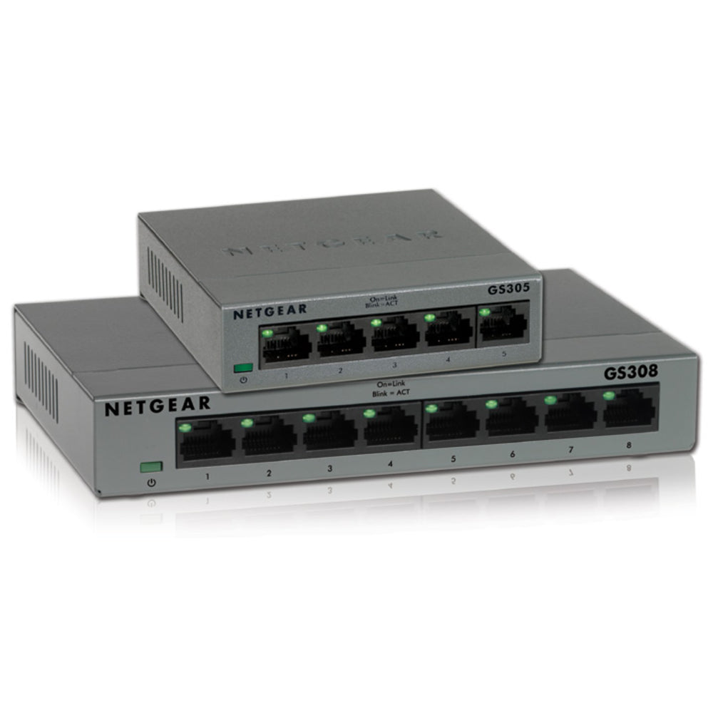 Netgear GS305-300PAS Ethernet Switch Gigabit Unmanaged L2 Image 1