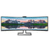 Philips 499P9H 49In Va Curved 5120X1440 32:9 Usb-C Height Tilt Swivel Dp Dp-Out