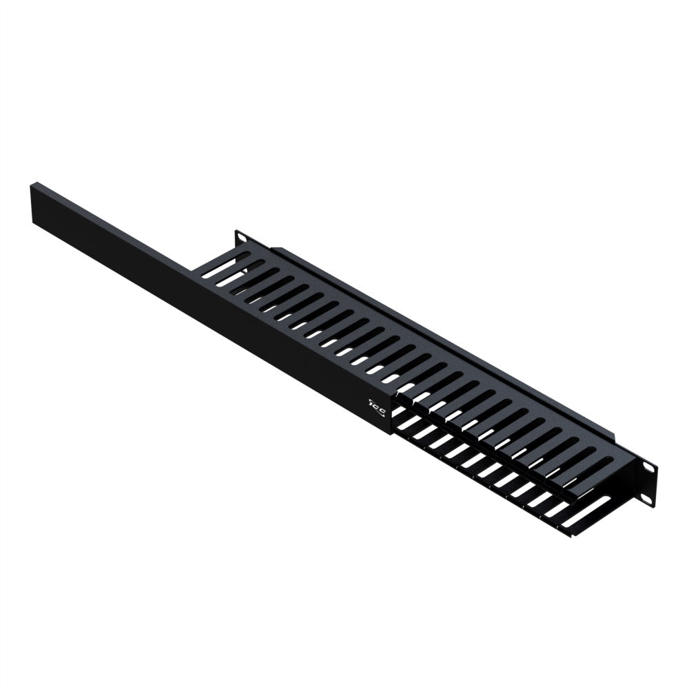 Icc Iccmscma41 Panel- Front Finger Duct- 24-Slot- 1Rms