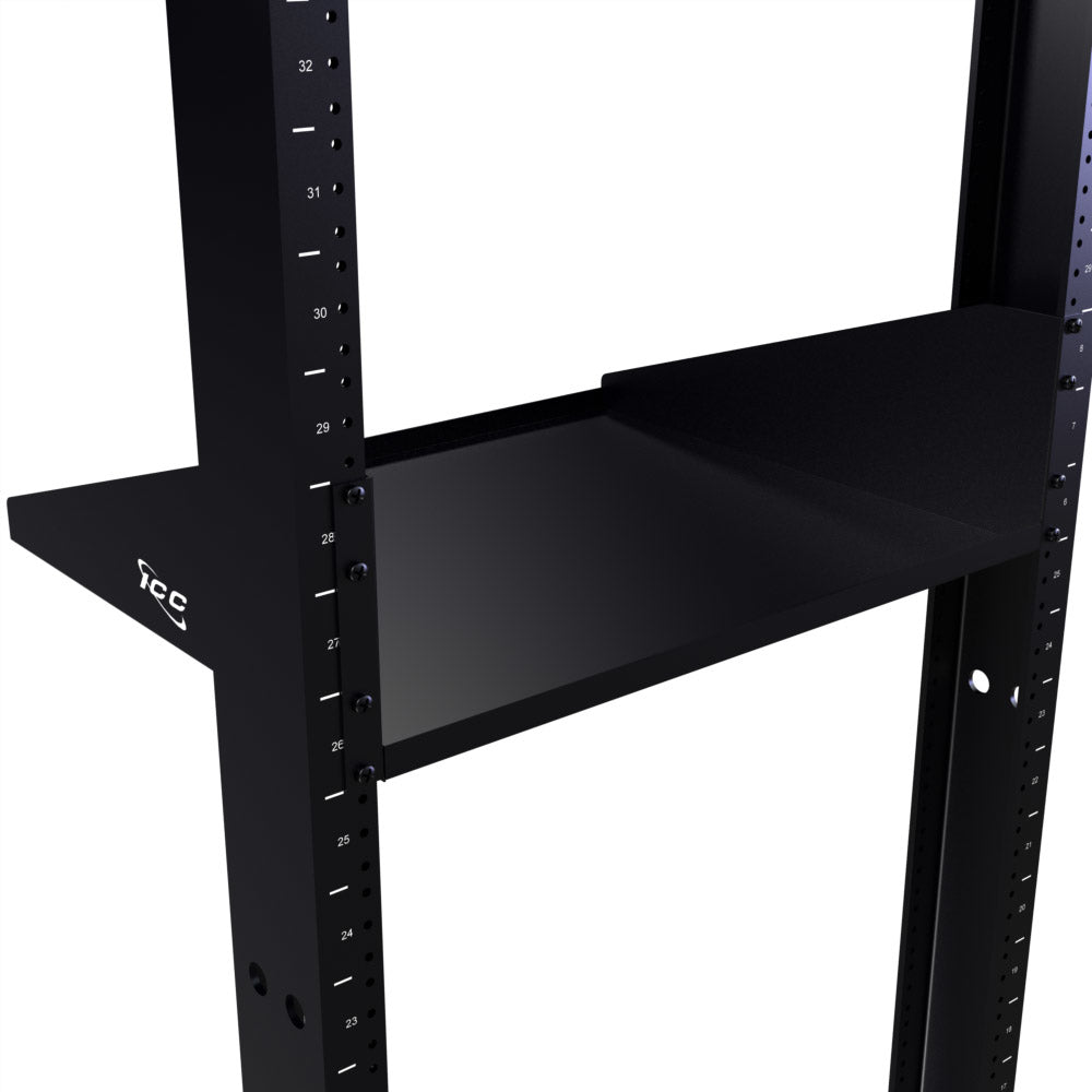 Icc Iccmsrsfc2 Rack Shelf- 15" Deep- 3 Rms- 2 Pk