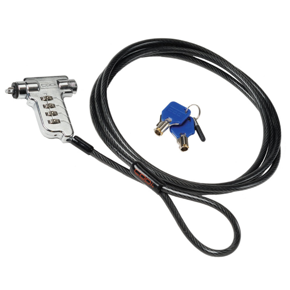 Codi A02029 Master Key Combo Cable Lock And Laptop Std Image 1
