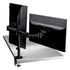 Dual Monitor Mount, for 27" Monitors, 360° Rotation, +45°/-45° - Brand Model M - Desk Mount Stand