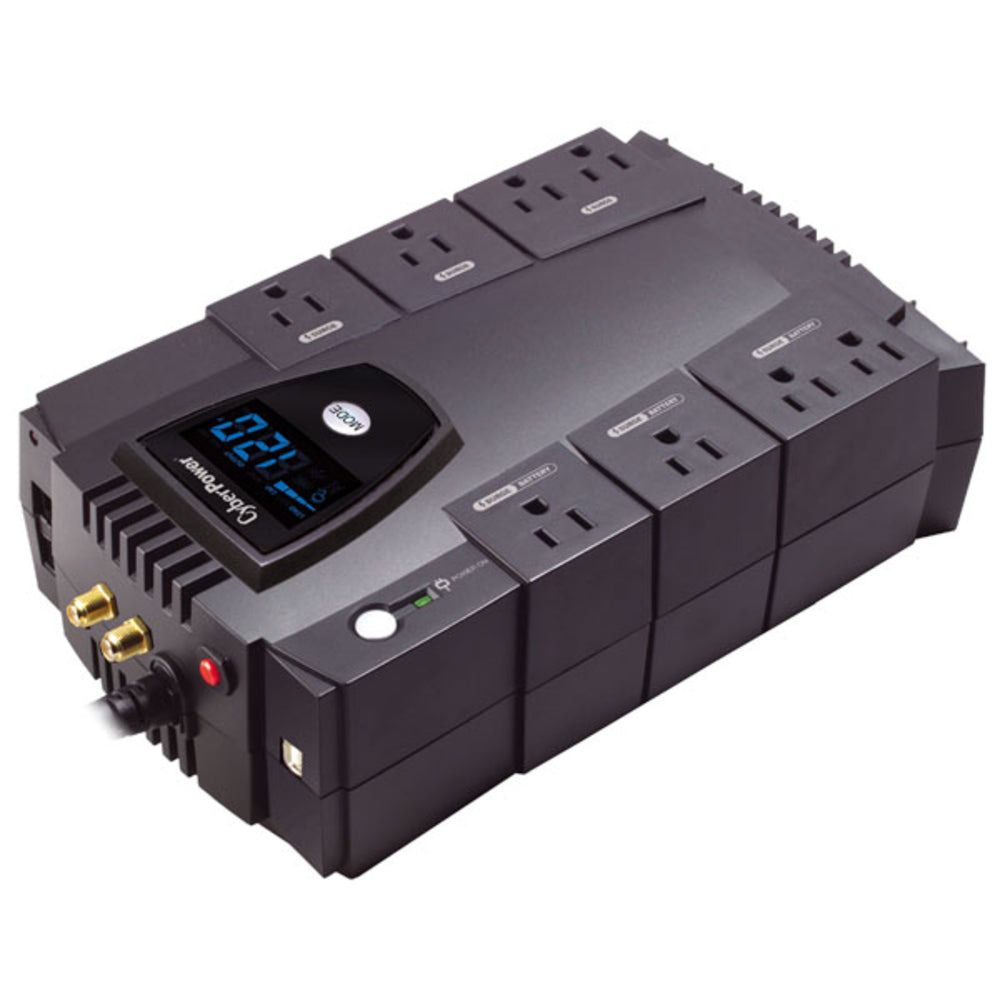 Cyberpower Cp825Avrlcd 825Va Cp Avr Lcd Ups 3 Yr Wty 8 Out 120V 15A 5-15R Image 1
