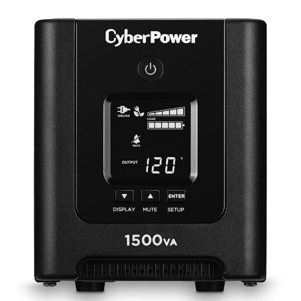 Cyberpower Systems Usa Inc. Or1500Pfclcd 1050W Sine Wave Pfc Lcd Avr 5-15P Plug Image 1