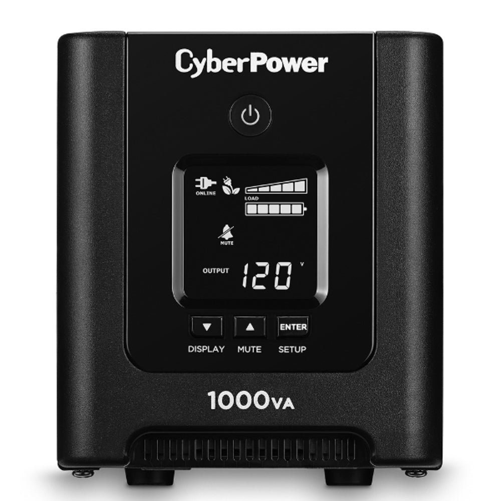 CyberPower OR1000PFCLCD 700W Sine Wave PFC LCD UPS Image 1