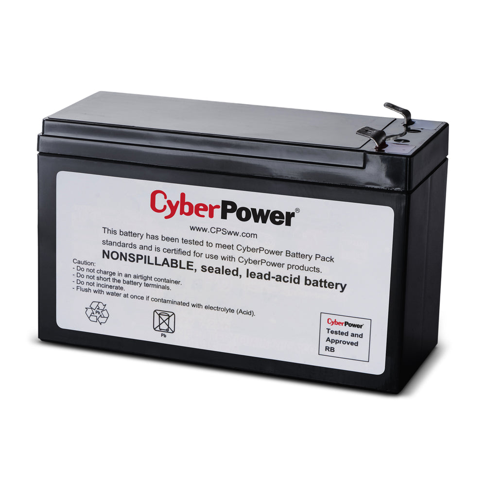 CyberPower RB1290X2 UPS Battery 2 X 12V/9Ah 18-Month Warranty Image 1