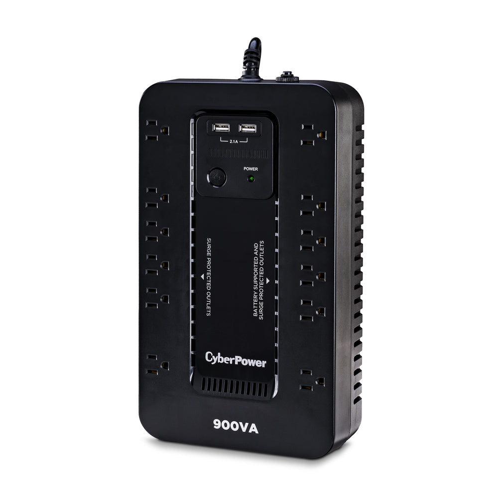 CYBERPOWER SYSTEMS USA INC. ST900U 900VA/500W 120V 15A 12 OUTLETS 2XUSB CHARGE
