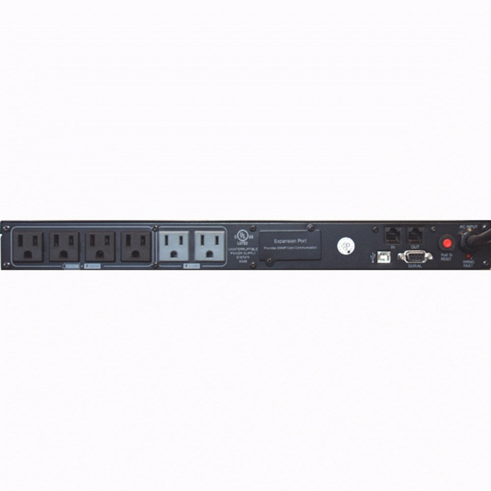 Cyberpower Or1500Lcdrm1U 1500Va/900W 1U Rackmount Ups 6 Nema 5-15R/ 5-15P/3Yr