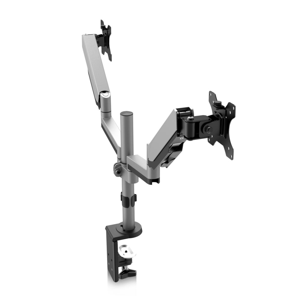 V7 Mounts And Stands Dm1Dta-1N Dual Touch Adjust Monitor Mount Two Displays