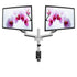 V7 Mounts And Stands Dm1Dta-1N Dual Touch Adjust Monitor Mount Two Displays