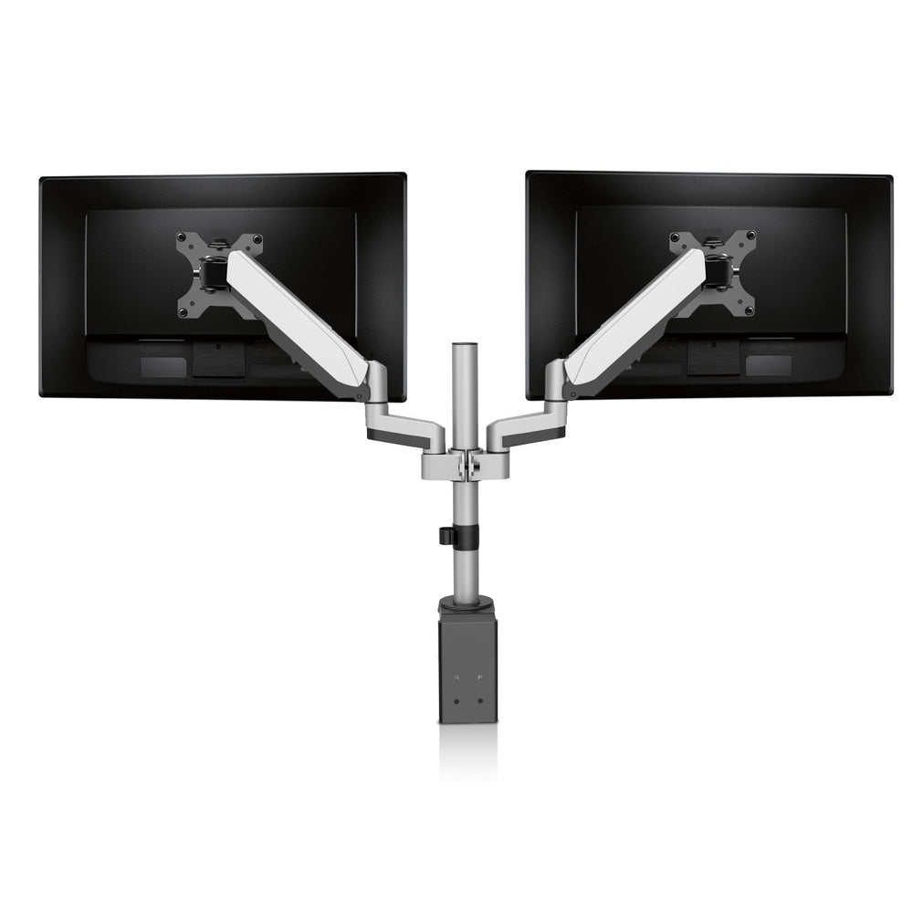 V7 Mounts And Stands Dm1Dta-1N Dual Touch Adjust Monitor Mount Two Displays