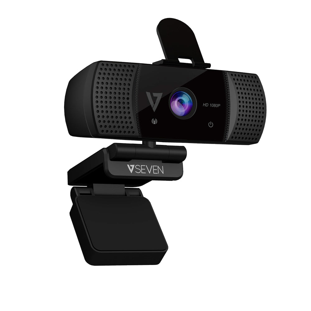 V7 Mobility Accessories Wcf1080P 1080P Hd Usb Webcam 1920X1080 Usb-A W Tripod Image 1