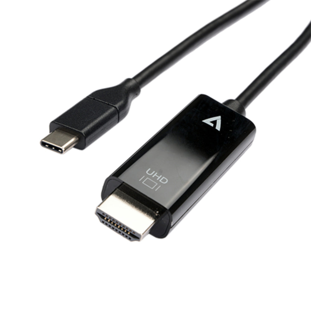 V7-Cables V7Uchdmi-2M Usb-C To Hdmi 2.0 Cable 2M Blk Vid And Data 21.6Gbps 4K Image 1