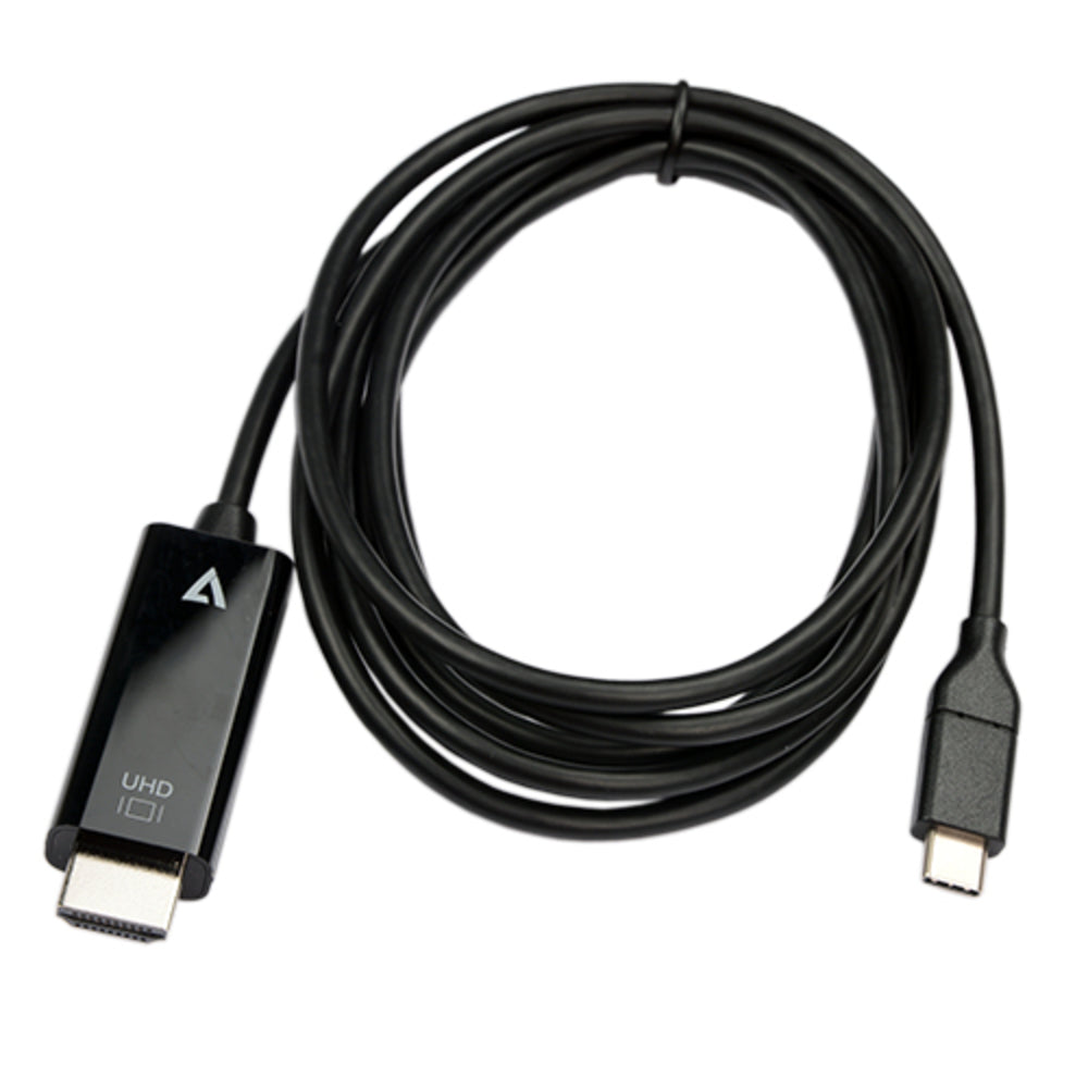 V7-Cables V7Uchdmi-2M Usb-C To Hdmi 2.0 Cable 2M Blk Vid And Data 21.6Gbps 4K