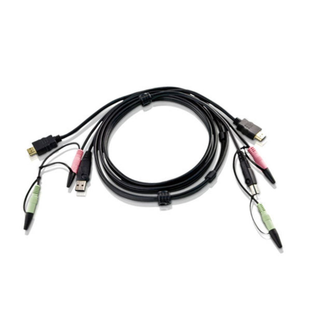 Aten 2L7D02UH USB HDMI KVM Cable 6ft Image 1