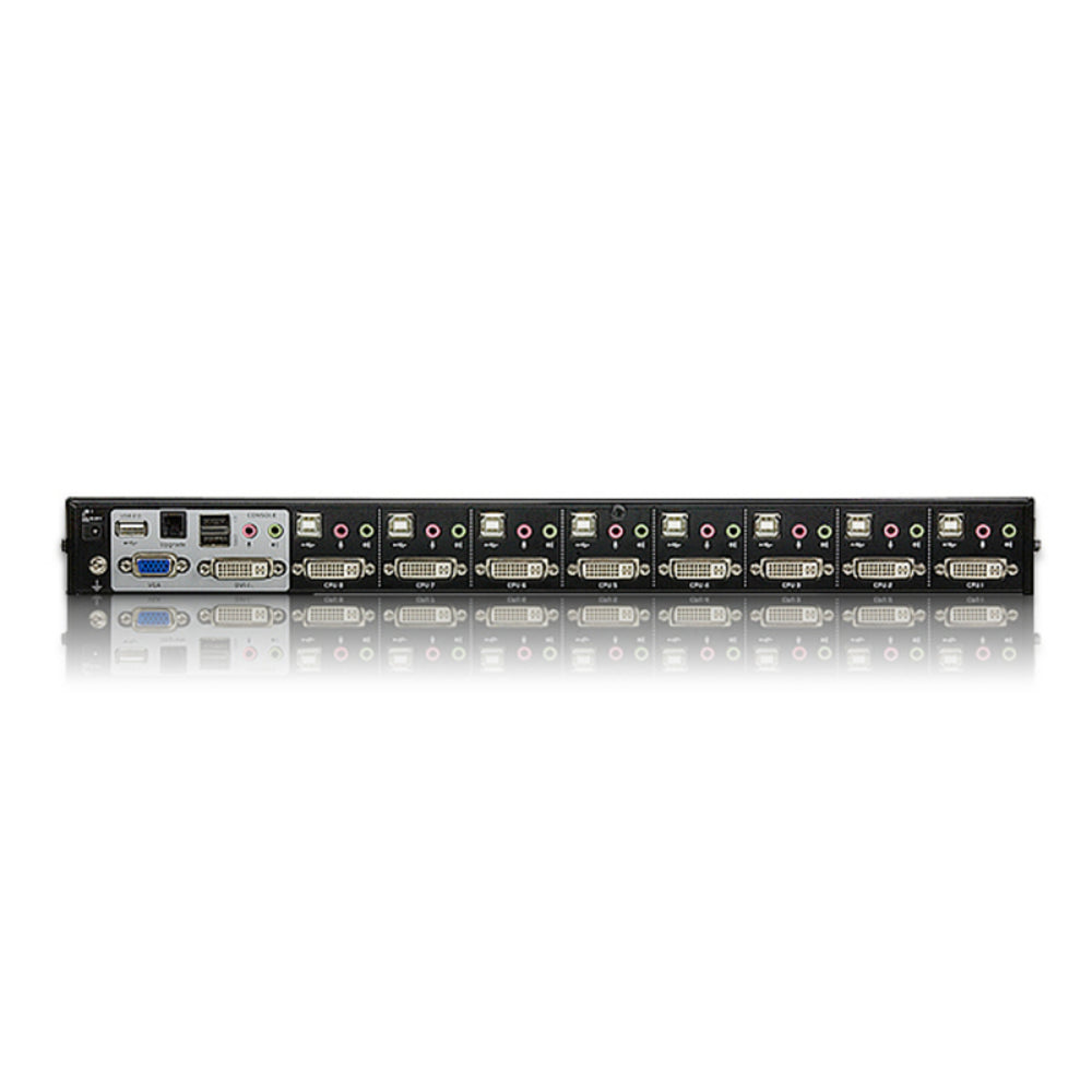 Aten Technologies Cs1768 8Port 1Console Usb Vga Dvi Kvm Switch Audio