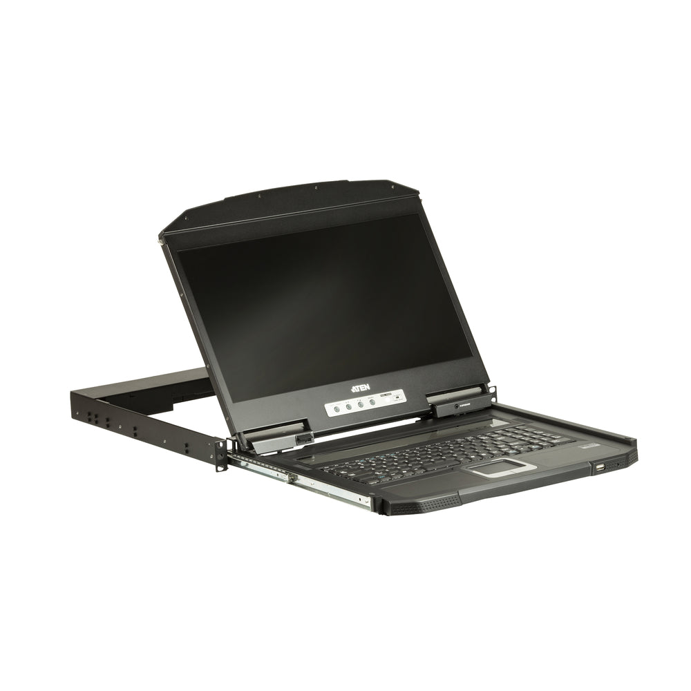 Aten Technologies Cl3700Nw 19In Ultra Short Depth Wide Scrn Lcd Console