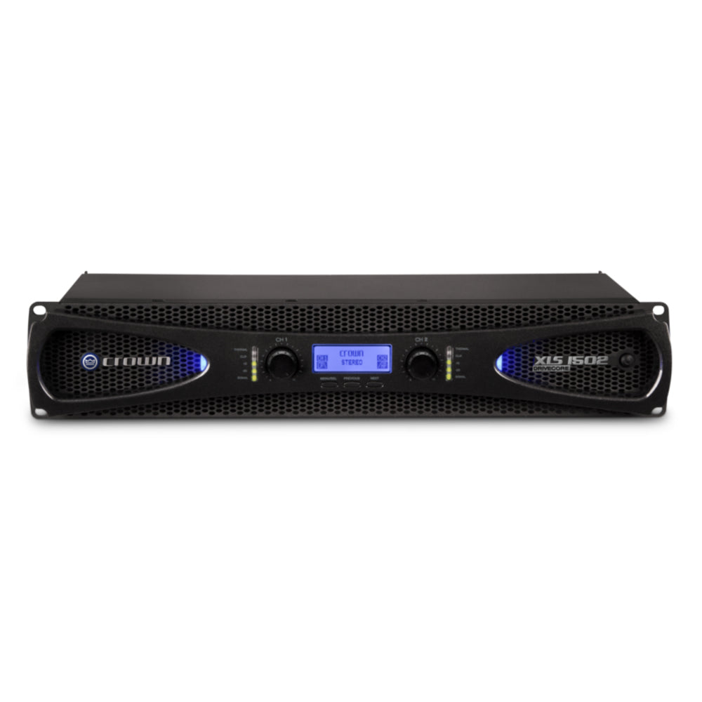 Crown XLS1502 Power Amplifier 2-Channel 525W Black Image 1