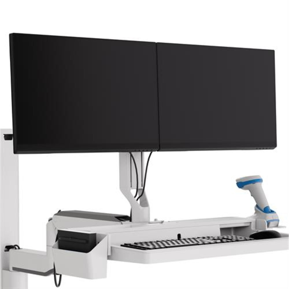 Ergotron RE 98-650-251 Dual Monitor Mount for Carefit Combo Workstation