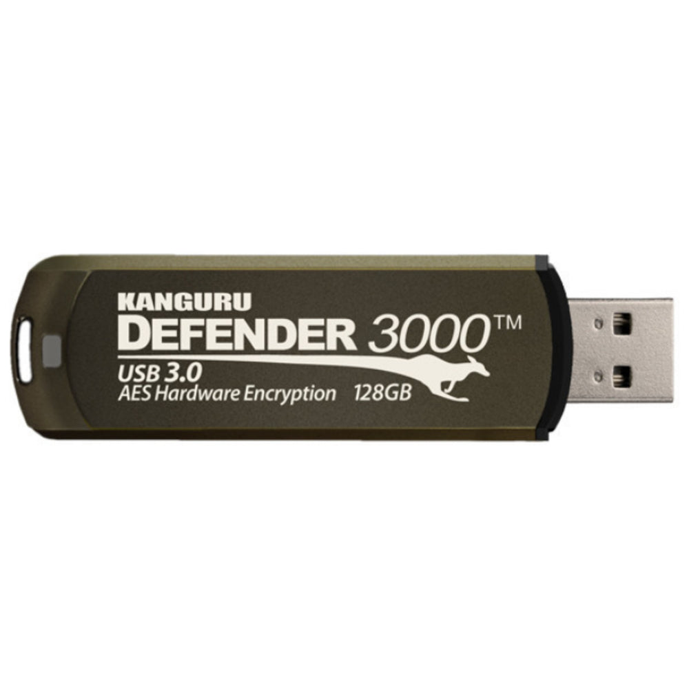 Kanguru Solutions Kdf3000-32G 32Gb Defender 3000 Flash Drive Fips 140-2 Image 1