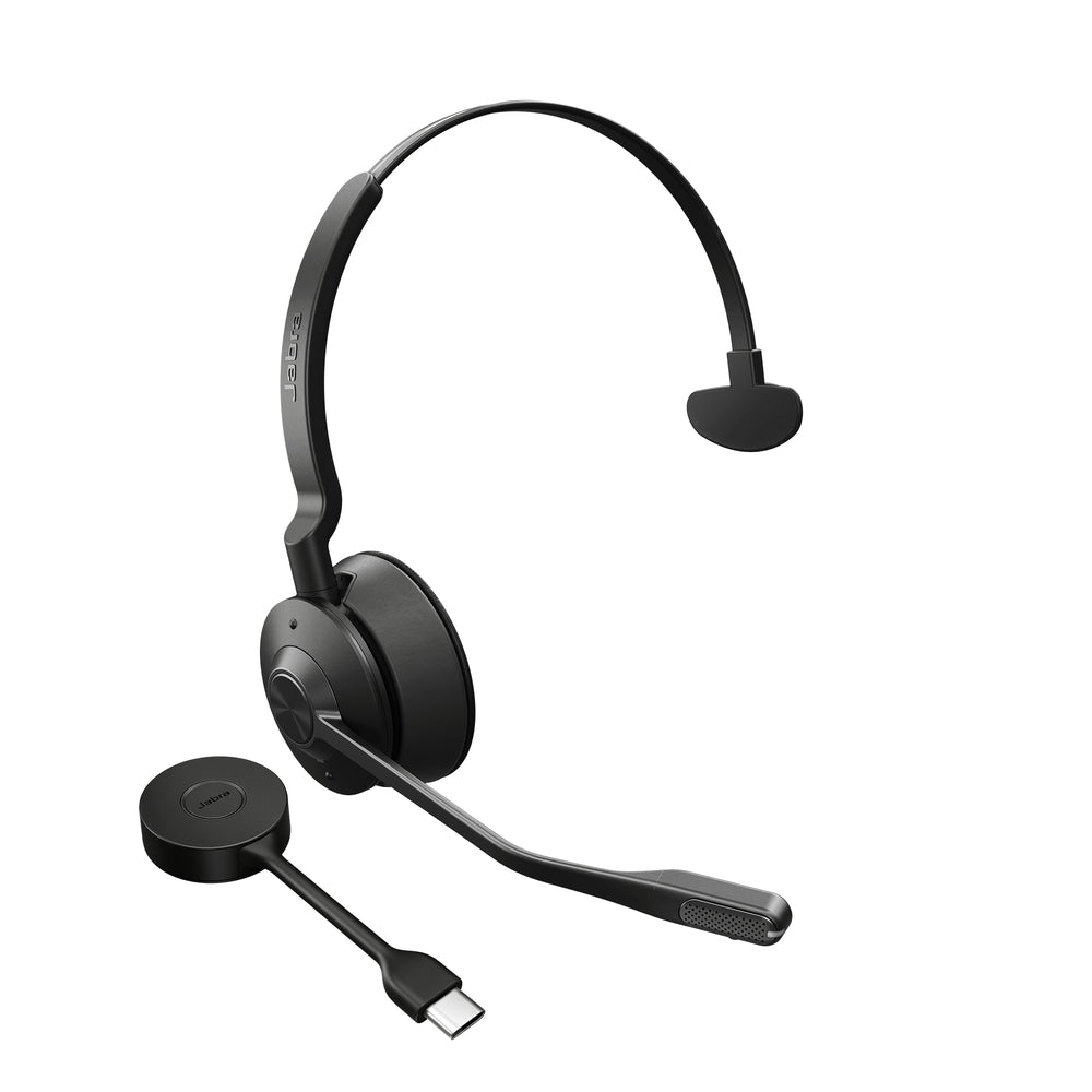 Jabra Engage 55 Mono USB-C UC Headset - Wireless Office/Call Center Image 1